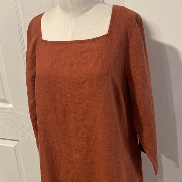 J. Jill purejill linen dress M - Picture 2 of 11